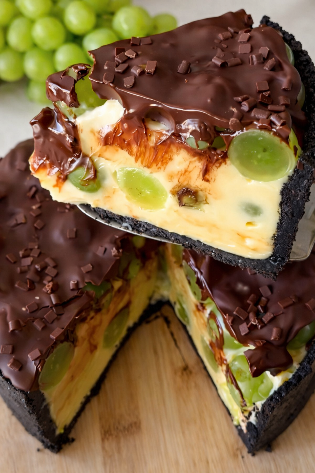 Explosão de uva com ganache da Lala